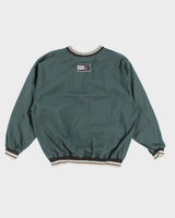 Vintage 90s Nike Centre Swoosh Drill Top - L