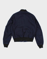 Burberry Brit Navy Bomber Jacket - S