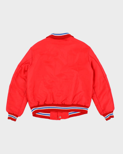 Vintage 80s Shain NHL Bomber Jacket - XL