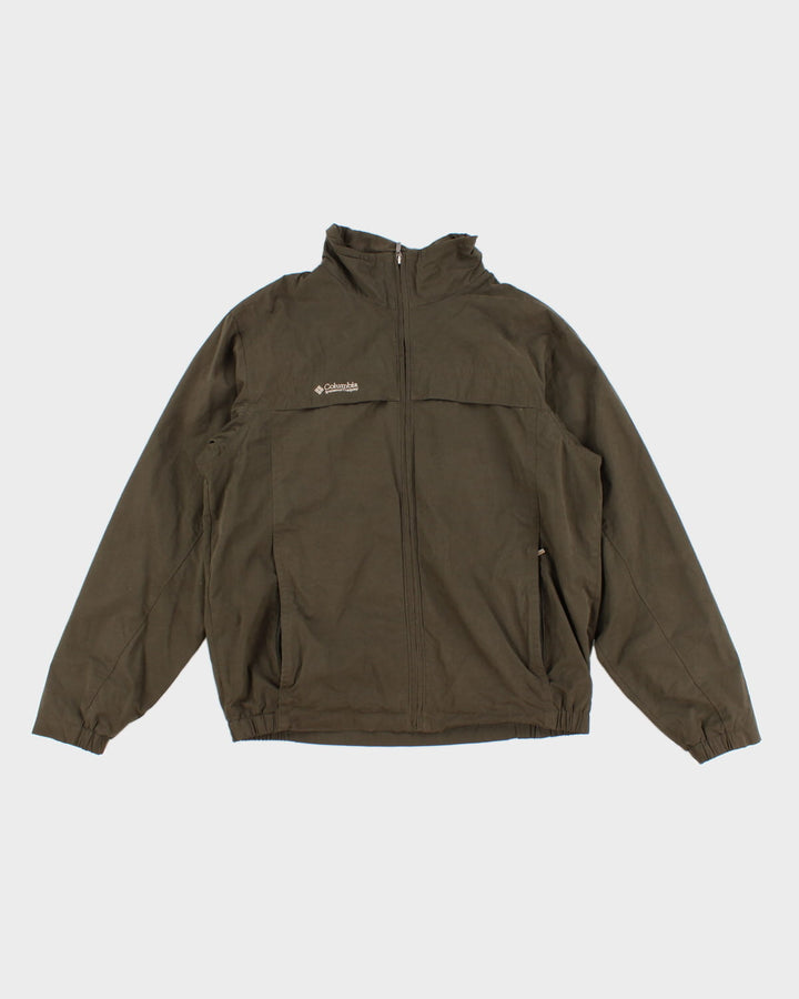 Columbia Green Windbreaker - M