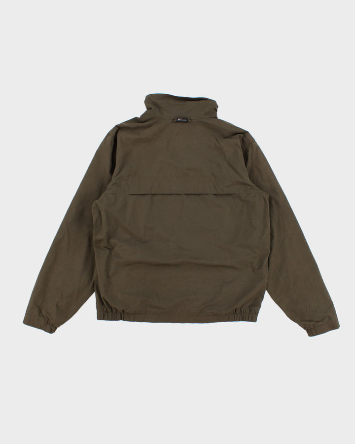 Columbia Green Windbreaker - M