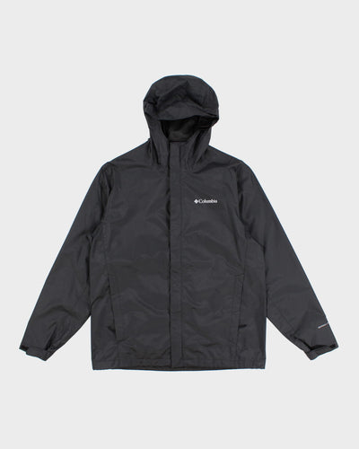 Columbia Black Omni-Tech Rain Jacket - M