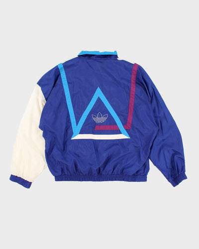 Vintage 80s Adidas Oversized Windbreaker - L