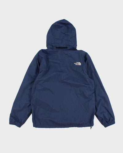 The North Face Navy Hooded Rain Jacket - S