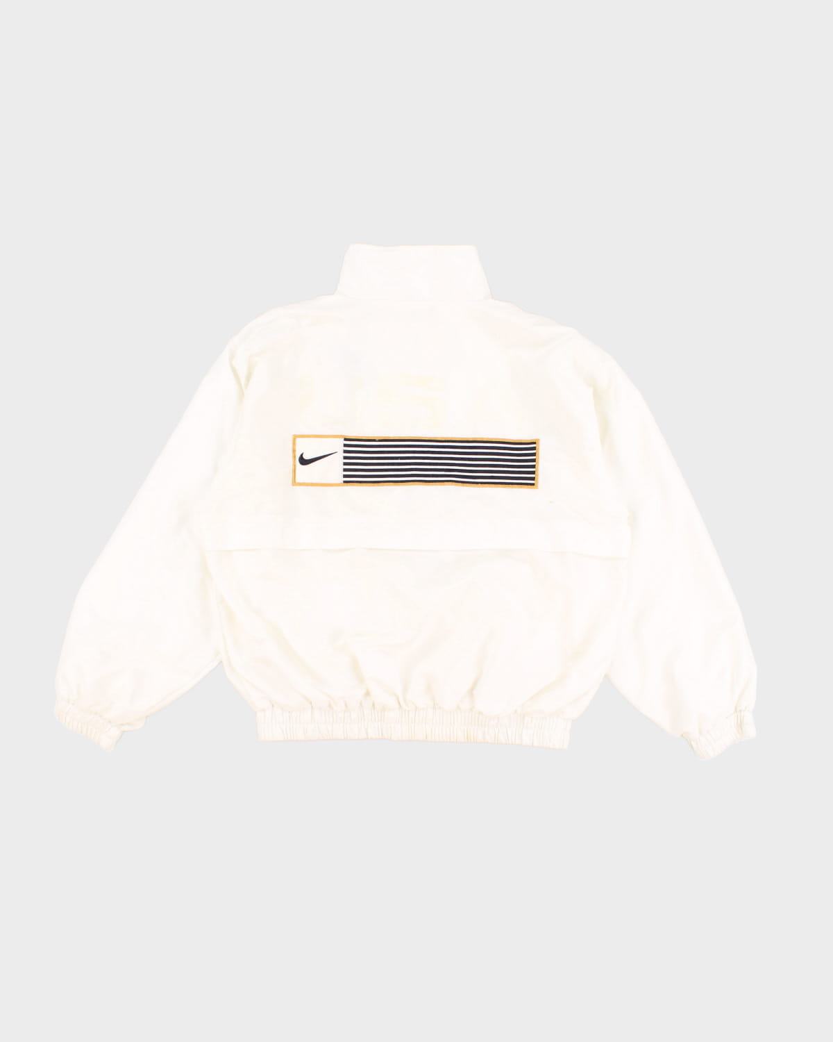 Vintage 90s Nike White Windbreaker - L