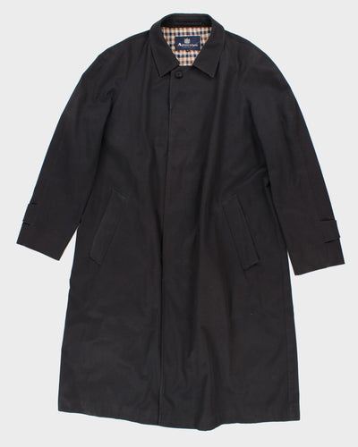 Aquascutum Navy Trench Coat - XXL