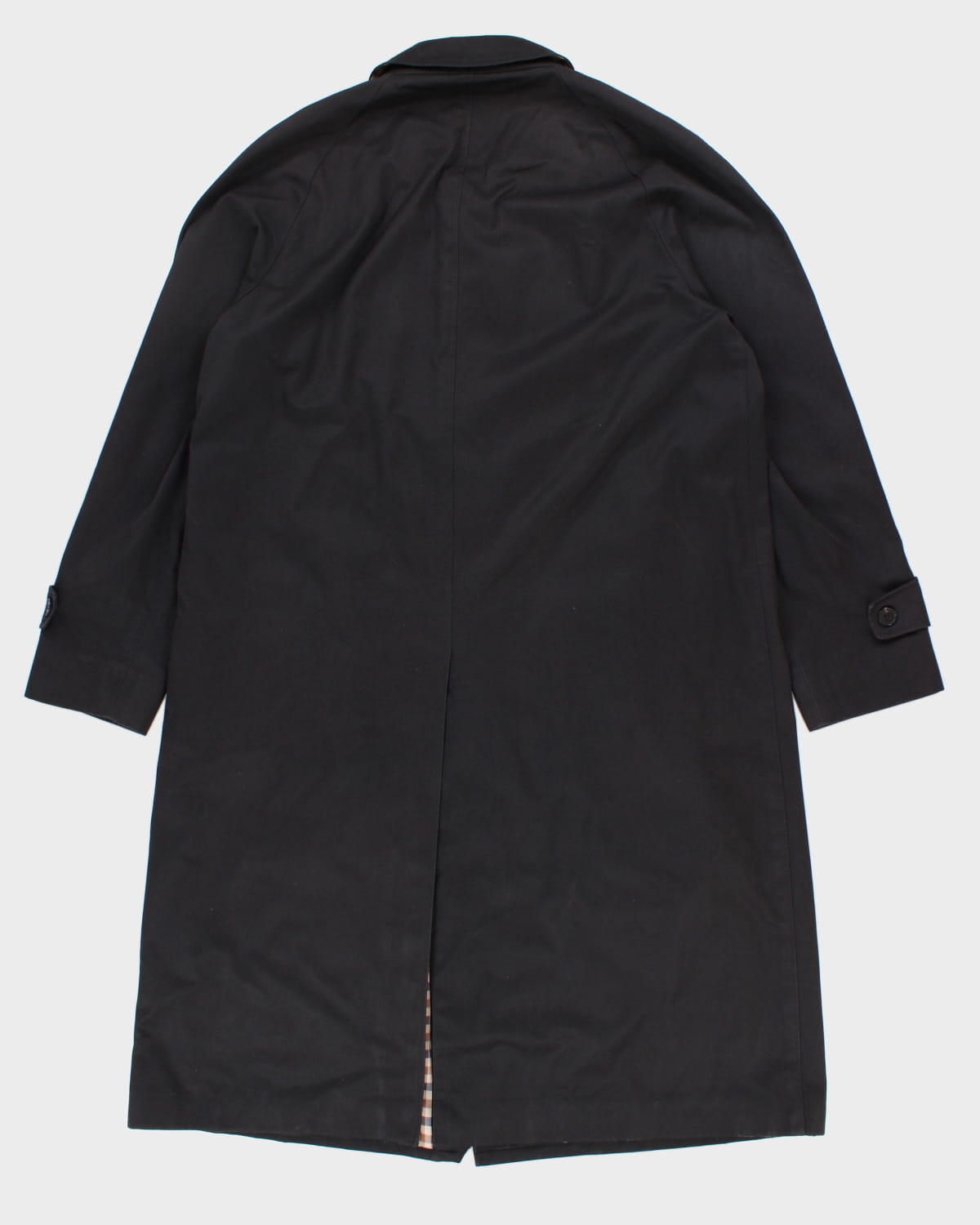 Aquascutum Navy Trench Coat - XXL – Rokit