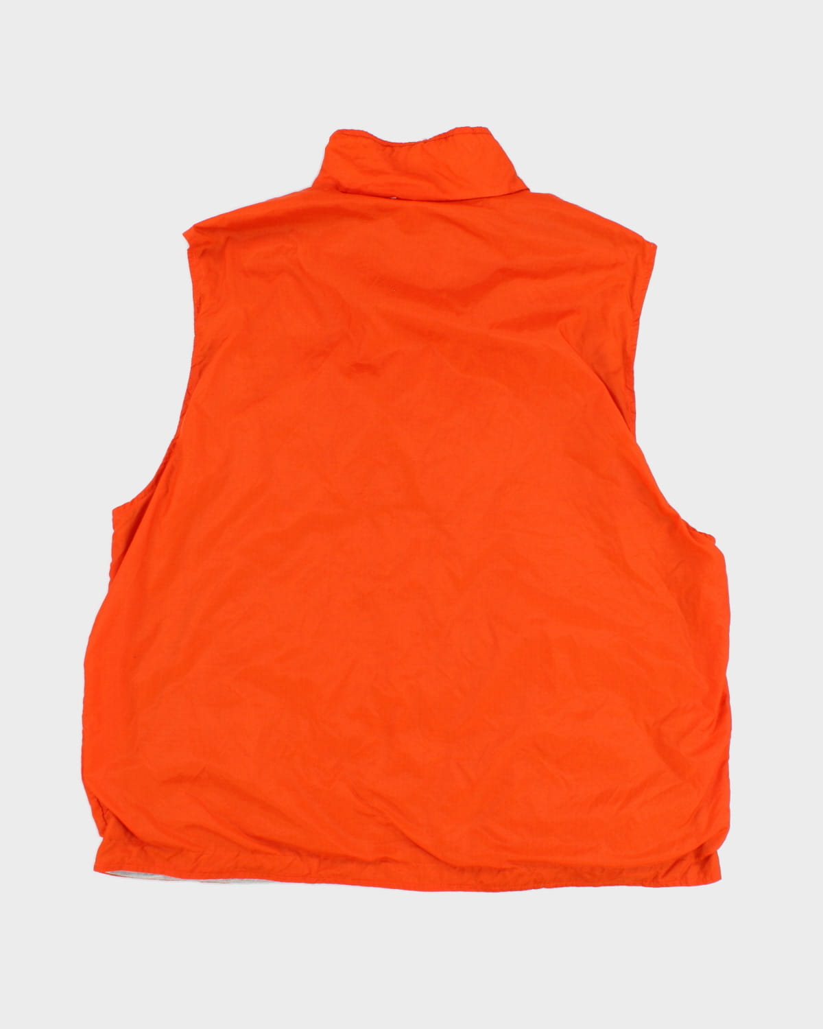 Vintage 90s Nike Reversible Orange/Grey Vest - XL