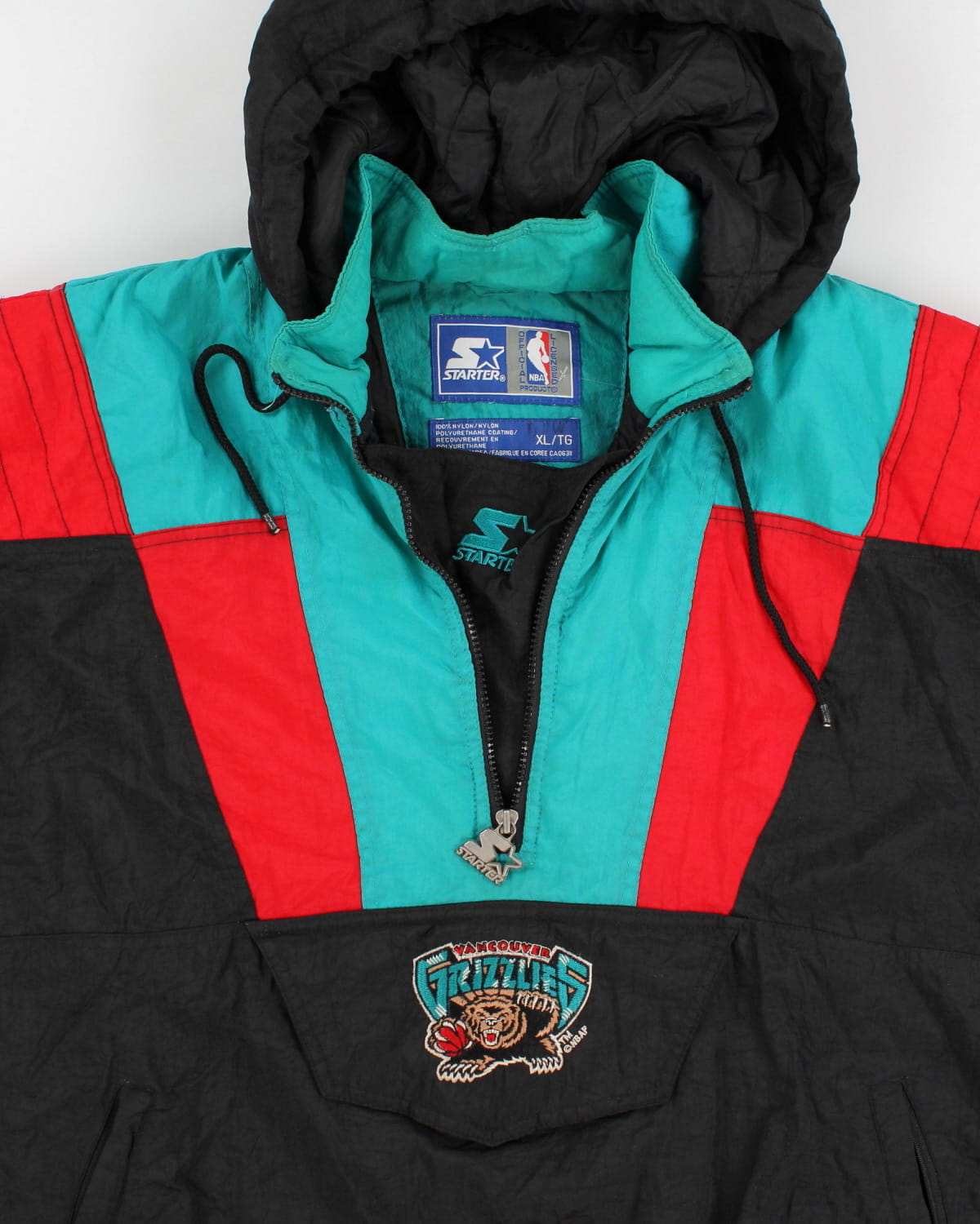 Vintage 90s NBA x Vancouver Grizzlies Starter Jacket - XL – Rokit