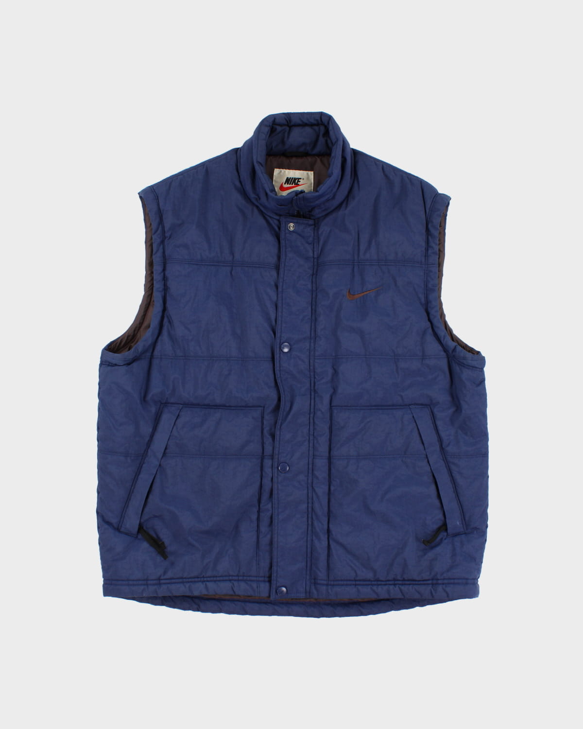 Vintage 90s Nike Puffer Vest - M