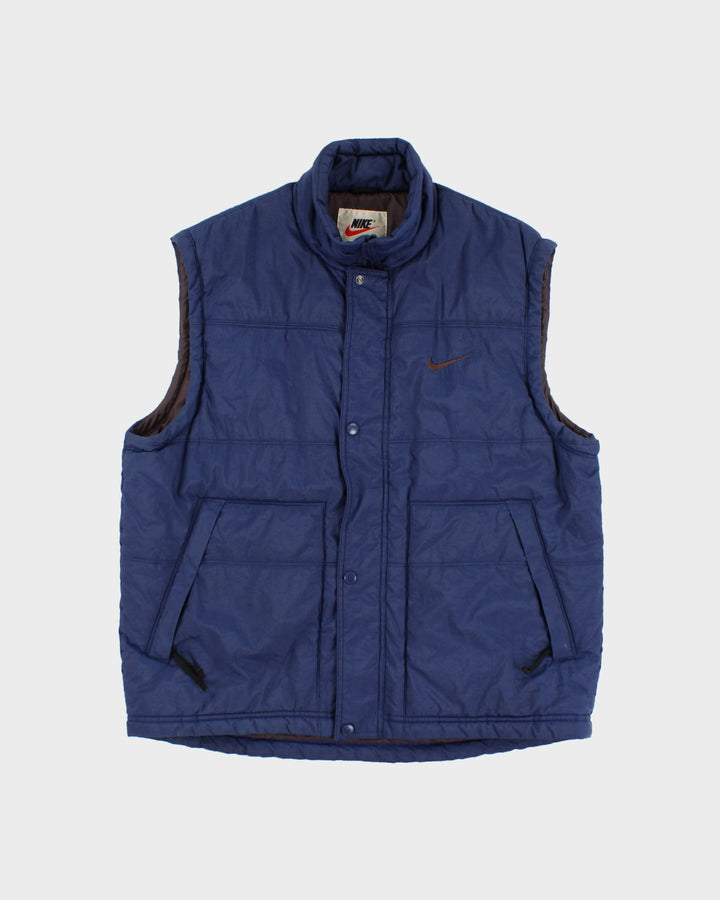Vintage 90s Nike Puffer Vest - M