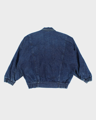 Vintage 80's Cut Denim Heavy Jacket