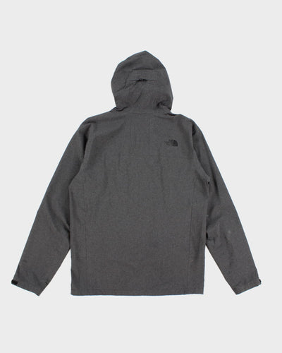 The North Face Men's Grey Marled Hooded Jacket - M