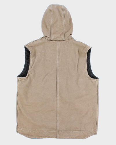 Carhartt Sherpa Lined Hooded Vest - L