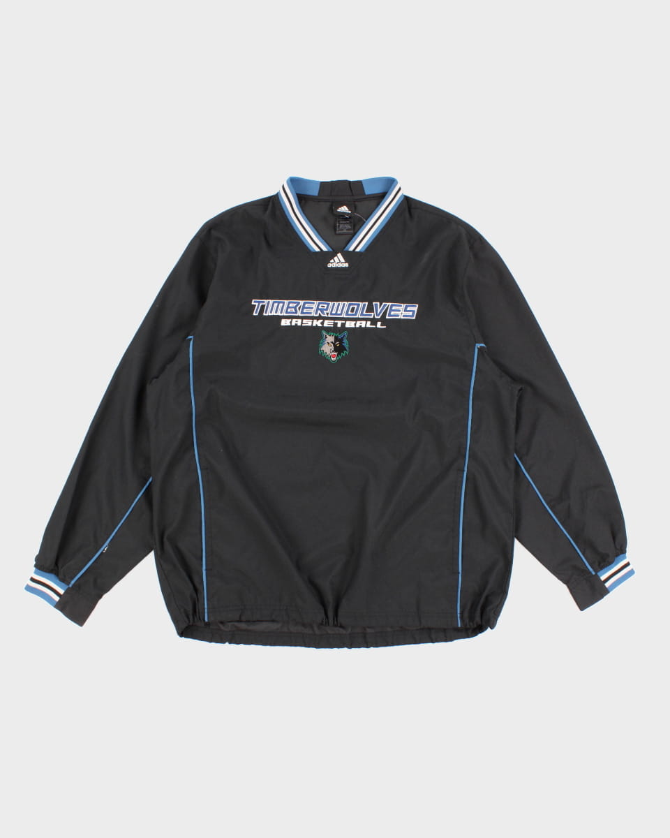 NBA x Minnesota Timberwolves Adidas Drill Top - L