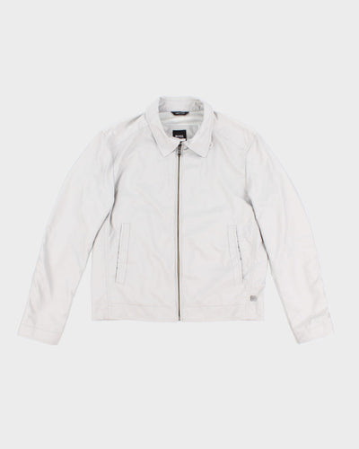 Mens Grey Hugo Boss Wind Breaker Jacket - M