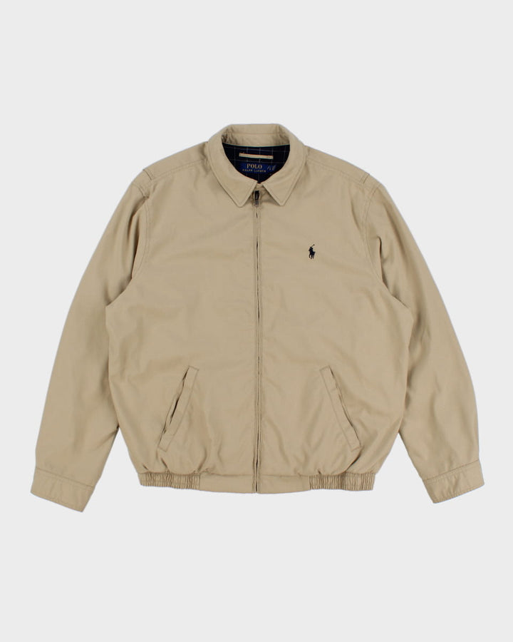 Polo By Ralph Lauren Beige Harrington Jacket - L