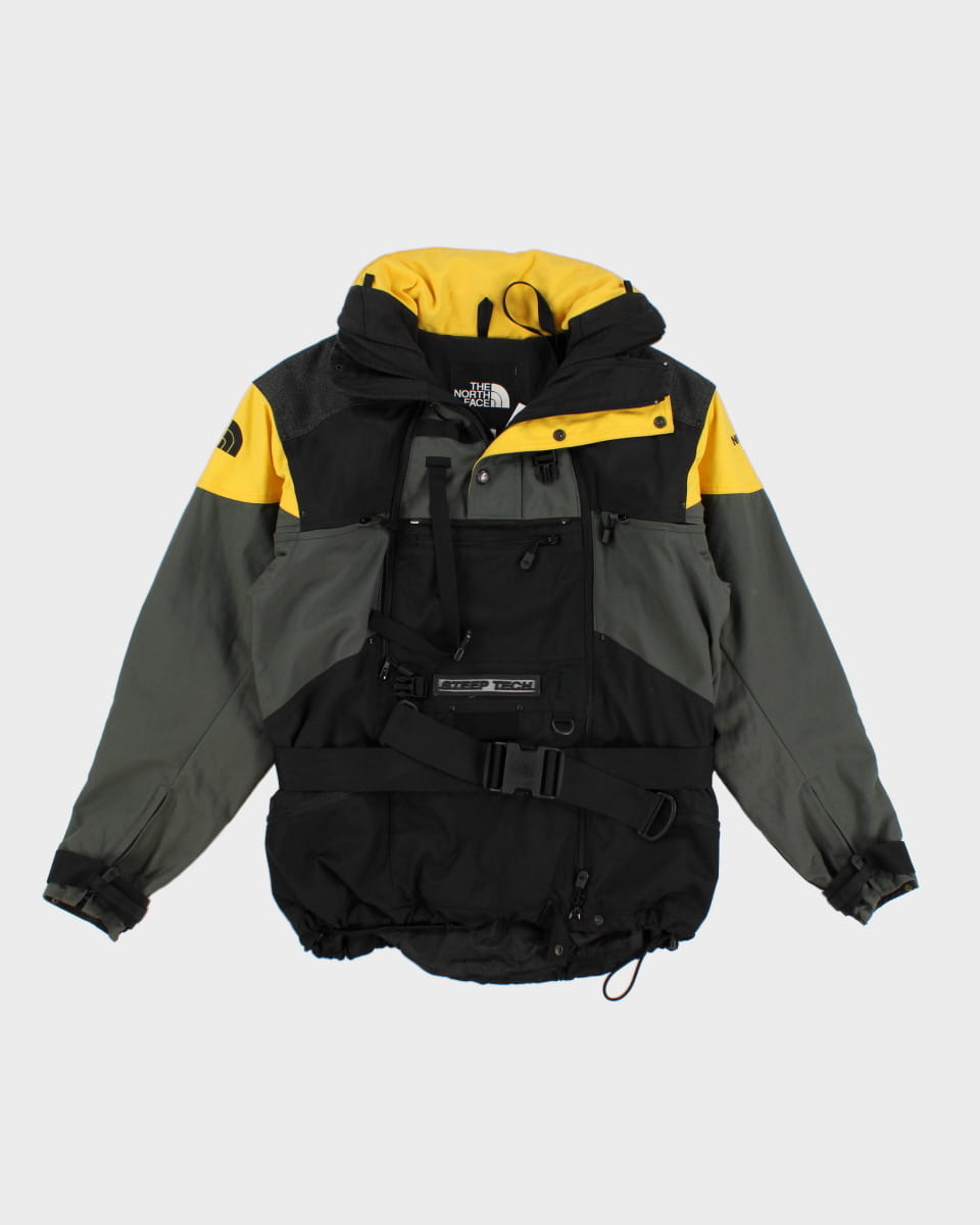 The North Face Steep Tech Yellow & Black Jacket - L