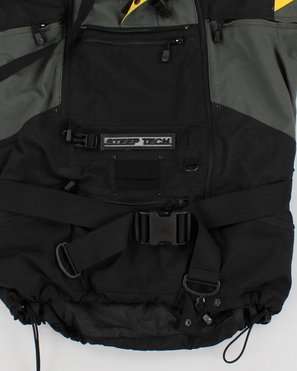 The North Face Steep Tech Yellow &amp; Black Jacket - L