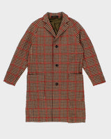 Tod Snyder Mens Houndstooth Plaid Coat - XS