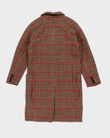 Tod Snyder Mens Houndstooth Plaid Coat - XS