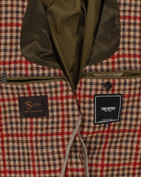 Tod Snyder Mens Houndstooth Plaid Coat - XS
