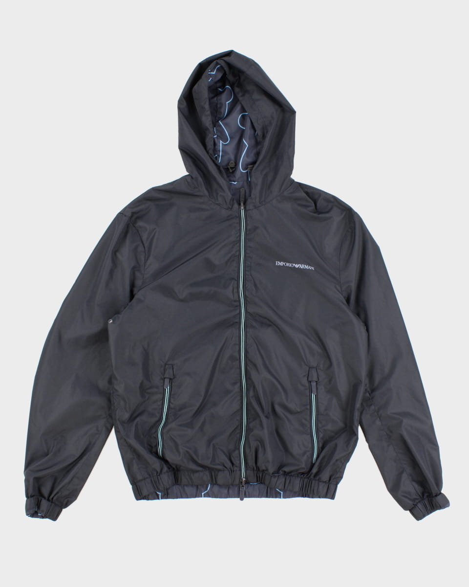 Emporio Armani Reversible Hooded Jacket - L