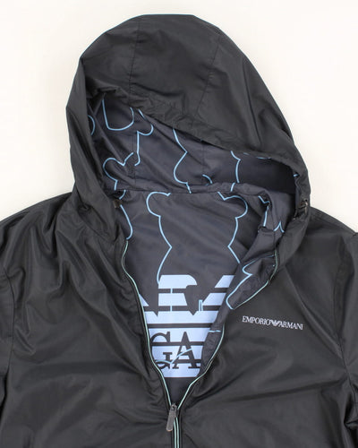Emporio Armani Reversible Hooded Jacket - L