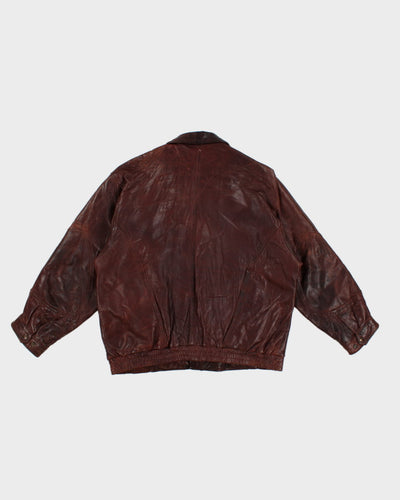 Vintage 1987 Christian Dior Leather Jacket - XL