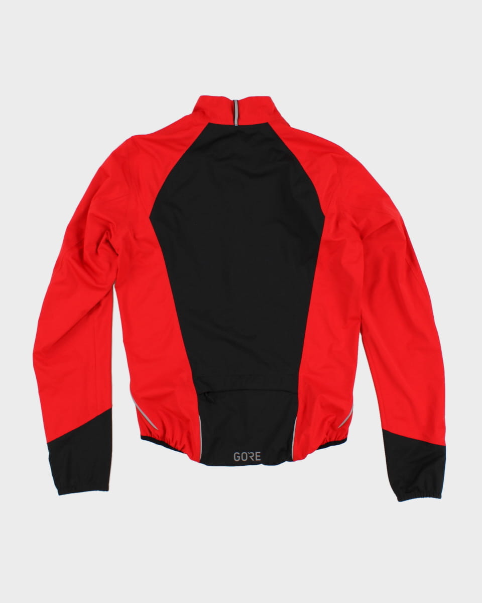 Gore-tex Mens Red Cycling Jacket - S