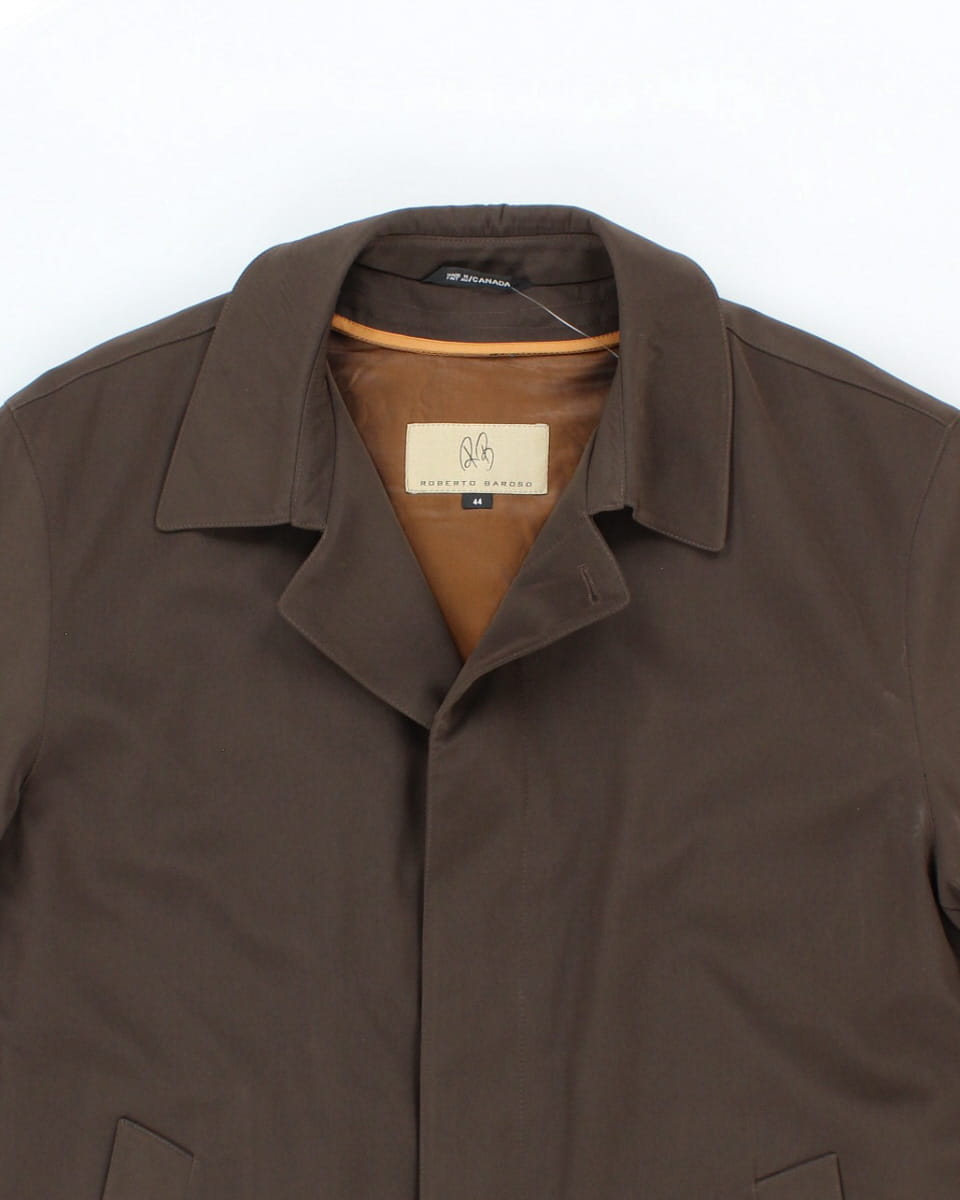 Roberto Baroso Brown Coat - XXL