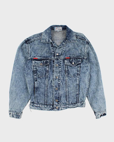 Vintage 90s White House Acid Wash Style Denim Jacket - M