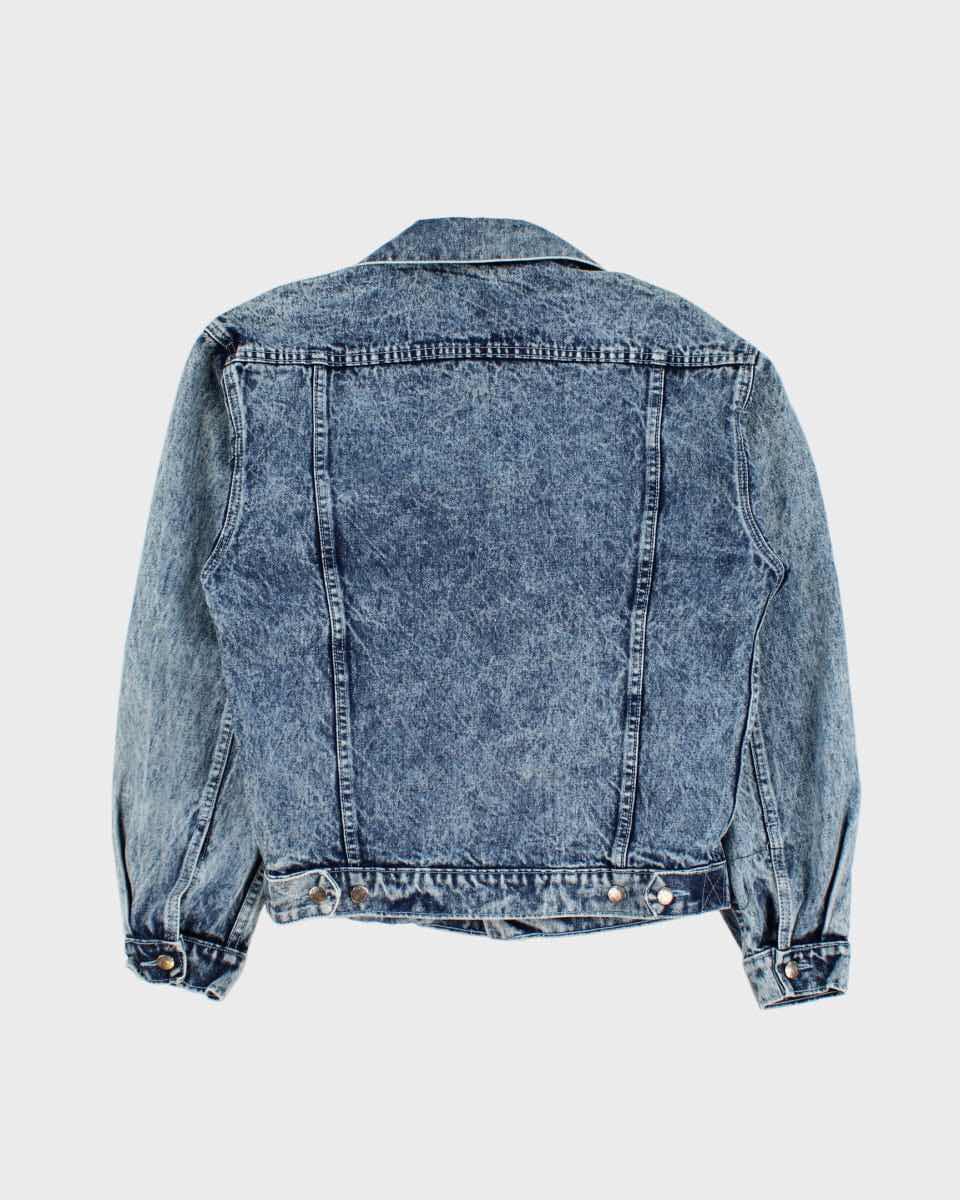 Vintage 90s White House Acid Wash Style Denim Jacket - M