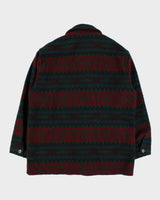 Vintage 90s Woolrich Printed Men's Coat - L