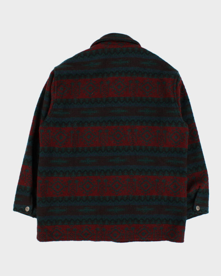 Vintage 90s Woolrich Printed Men's Coat - L