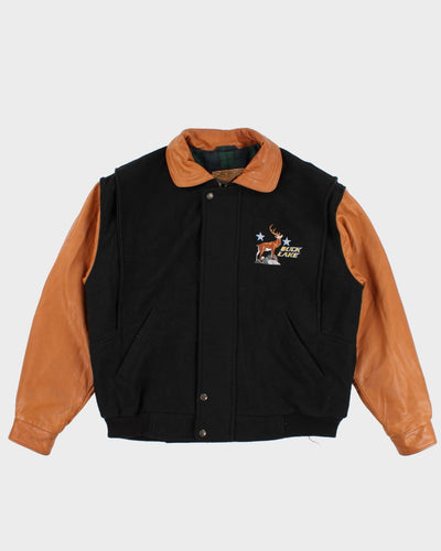 Vintage 90s Buck Lake Varsity Style Jacket - M