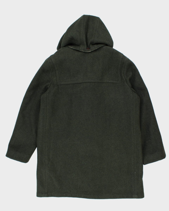 Vintage 70s Croydon Green Wool Coat - XL