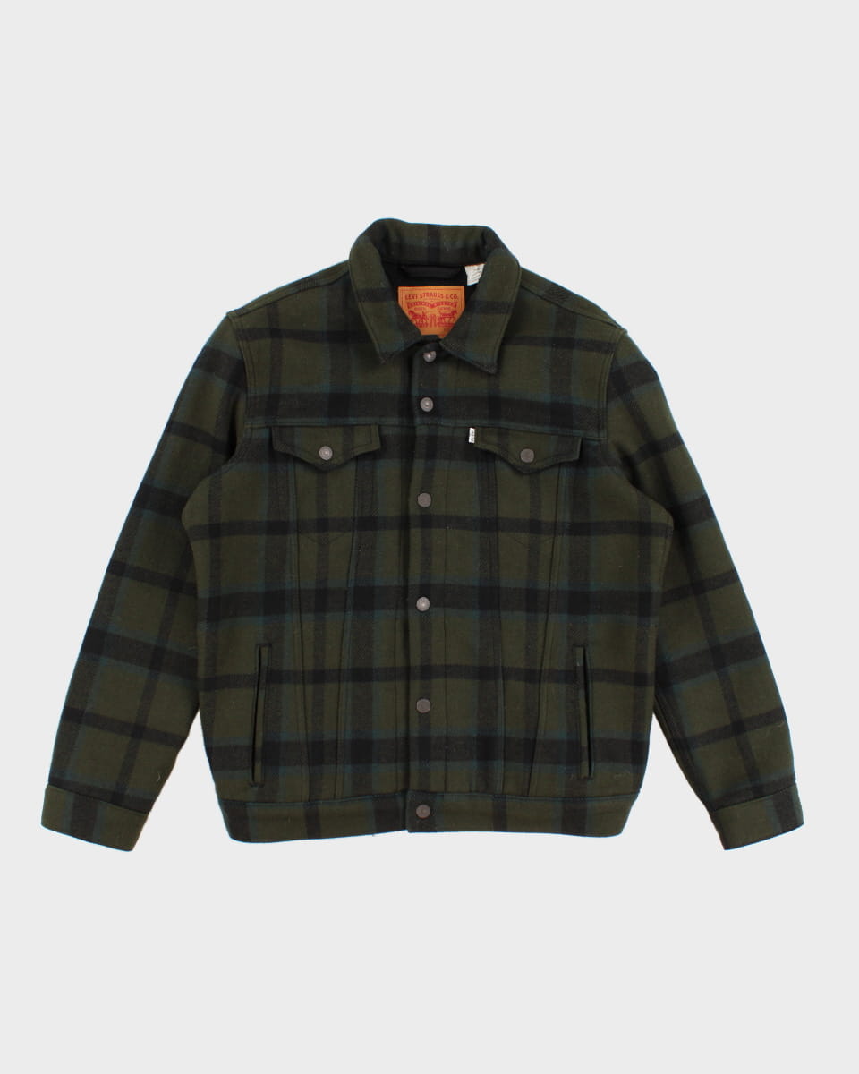 Levi's White Tab Thick Wool Blend Flannel Jacket - XL