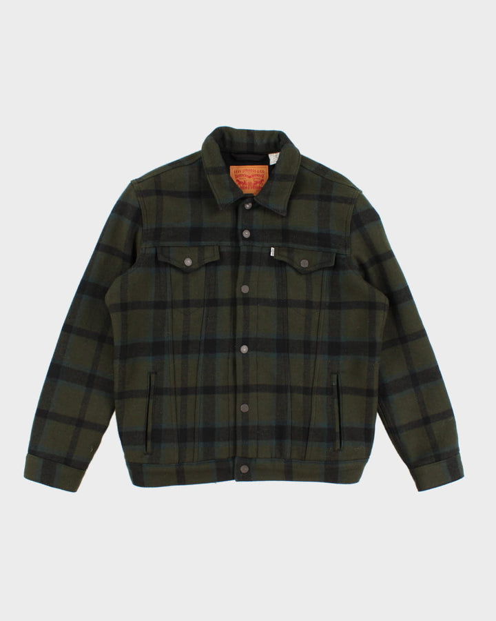 Levi's White Tab Thick Wool Blend Flannel Jacket - XL
