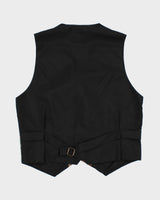 Vintage 80s Andros Embroidered Waistcoat - M