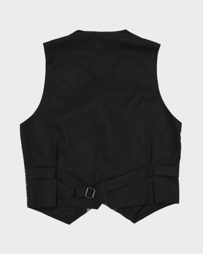 Vintage 80s Andros Embroidered Waistcoat - M