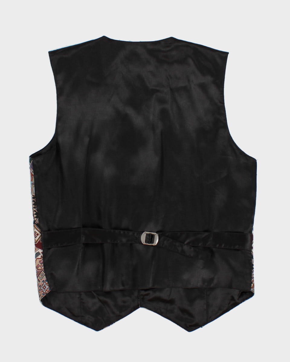 Vintage Pier Connection Embroidered Waistcoat - XL