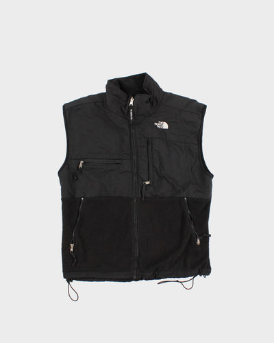 Vintage 90s The North Face Black Fleece Gilet - L