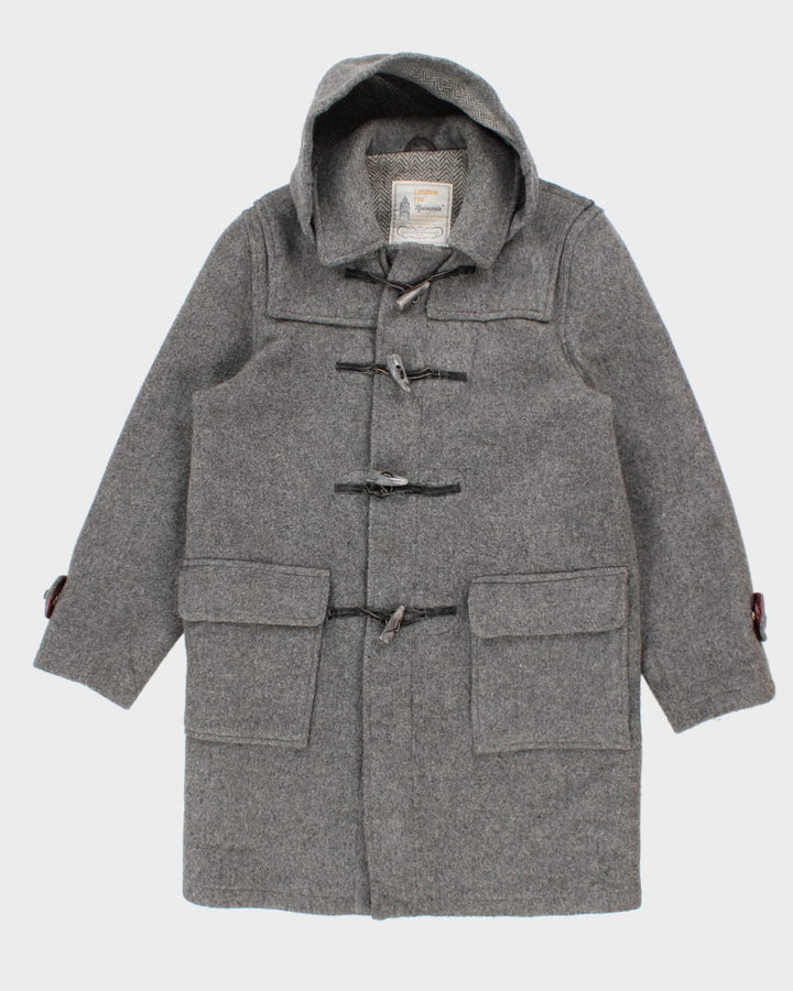 Vintage London Fog Wool Blend Hooded Jacket - L