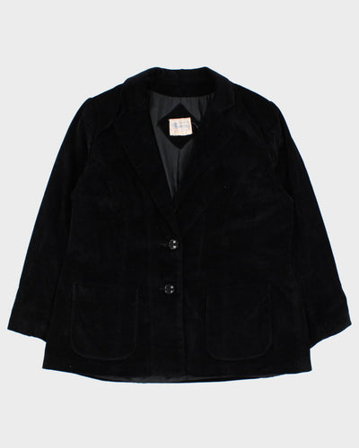 Vintage Perspective Velvet Blazer - L