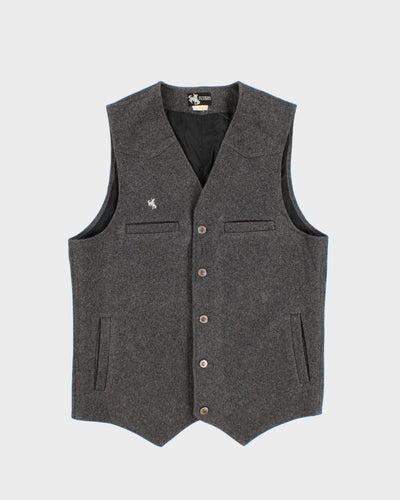 Wyoming Traders Virgin Wool Button Up Vest - M