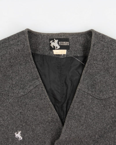 Wyoming Traders Virgin Wool Button Up Vest - M