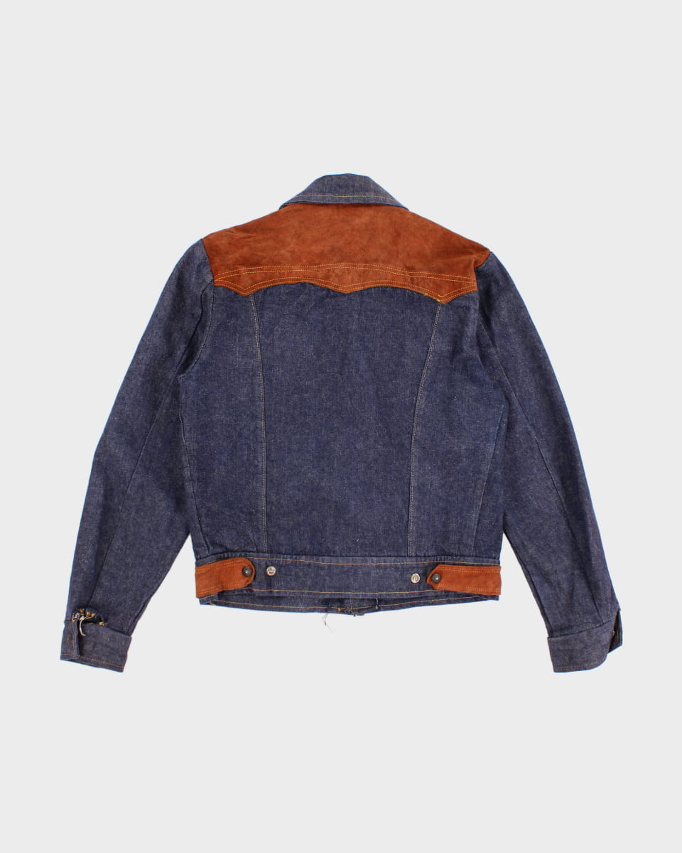Vintage 70s Sportchief Rawhide Trucker Jacket - M