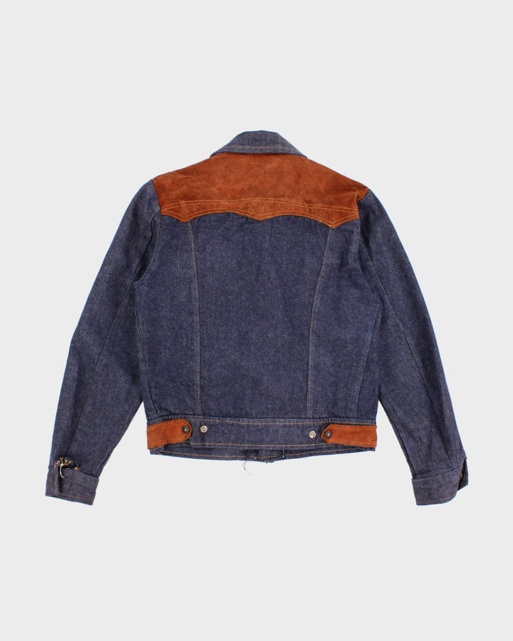 Vintage 70s Sportchief Rawhide Trucker Jacket - M