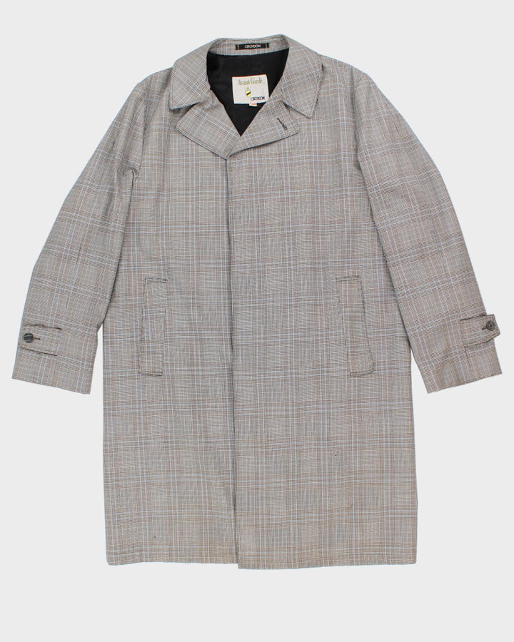 Vintage Croydon Avant Garde Houndstooth Coat - XL